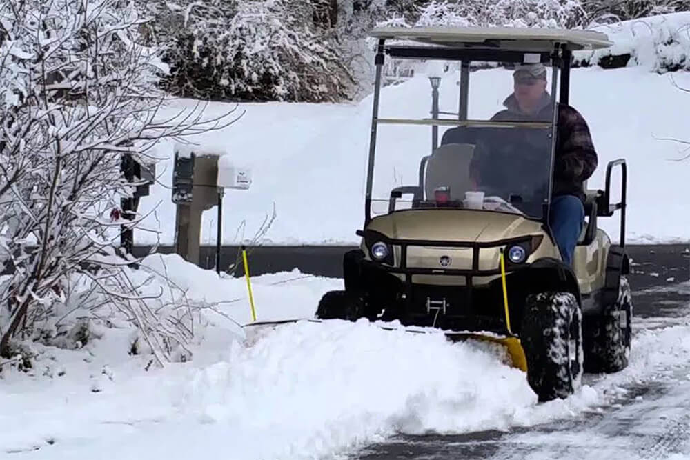 winterize golf cart